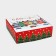 Gift box New Year's folding "City Life", 26 × 26 × 8 cm