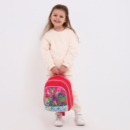 Baby backpack on lightning, pink color-3