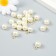 Decor for creativity plastic "Pearls with a loop" set 20 pcs d = 1 cm