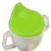 Drunker - a cup 2 in 1 children's training, solid nose, 150 ml., With handles, green color