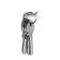 Furniture hook Cappio tranquil, one -rod, white