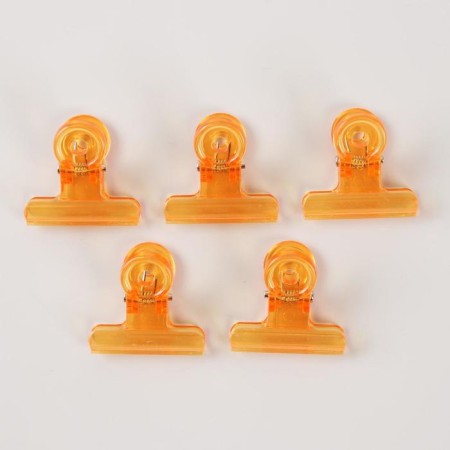 Clamps for nail extension, 3 cm, 5 pcs, color mix-5