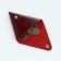 Monetnik on the button, Textura, burgundy color
