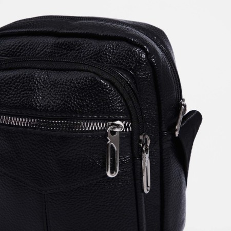 Male bag, black color-3