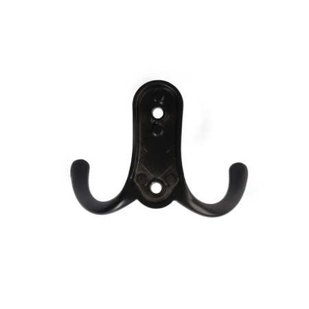 Furniture tundra hook TKD024 Light, two -rod, black-3