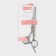 Hairdressers with emphasis, blade - 6 cm, silver color