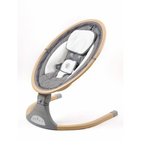 Электрокачели детские AmaroBaby Ergo Swing, цвет серый-11