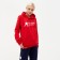 Hoody President Sports. Hockey, size m, red color