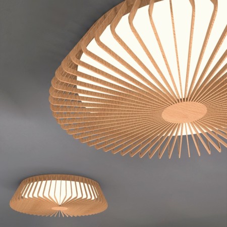 Ceiling light mantra himalaya, LED, 2500LM, 2700-5000K, 111 mm, color wood-3