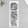 Tattoo on the body black "travel map" 48x17 cm