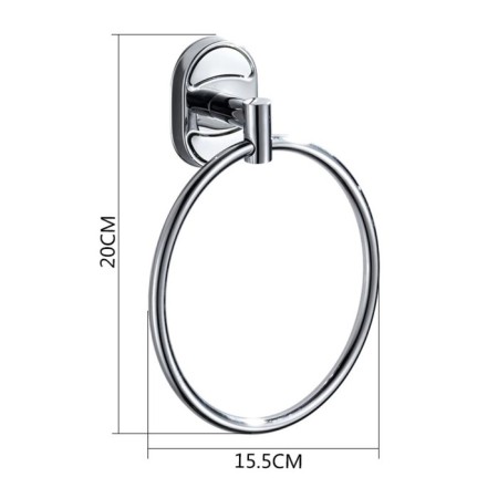 Coin holder is single, ring ACCOONA A11208, color chromium-3