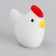 Miniature Puppet "Kurochka", set 4 pcs., Size 1 pc. - 1.1 × 2.1 × 2.5 cm