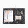 Ethel towel Kitchen 40x70 cm, central black, 100% HL, sarzha 220 g/m2