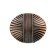 Handle button cappio, zinc, d = 35 mm, color copper
