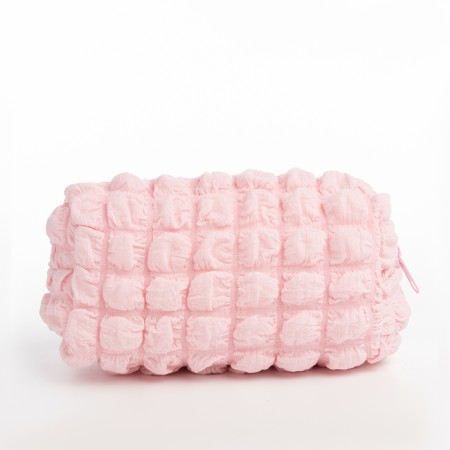 Lightning cosmetic bag, pink color-1
