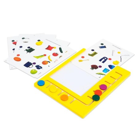 The logical tablet "Smart tablet" with cards, 2-3 years, according to the Montessori methodology-1