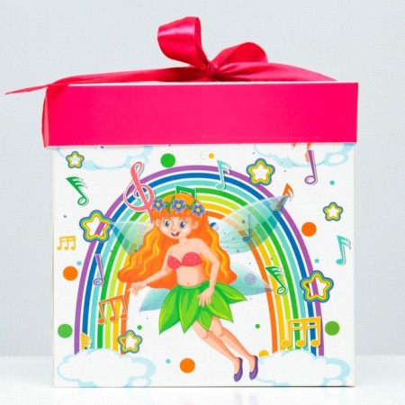 Self -charged box "Children's" Fairy 15x15x15 cm-1
