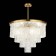 Ceiling Ceiling ST LUCE. SL1230.302.08. Stabia. 8x60 watts, E14, 60x60x75 cm, brass color