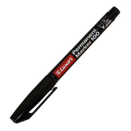 Permanent marker Luxor 100, 1-2 mm, black-5