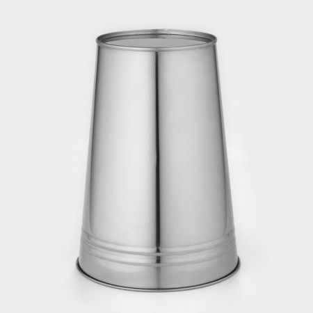 Vazon without pens, 7 l, h = 29 cm, stainless steel, GOST-3