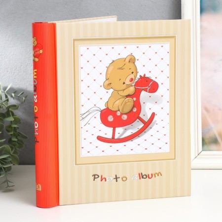 Photo album "Children's" with magnetic sheets, 20 sheets 23x28 cm