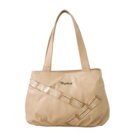 Bag bag claim. Kozh, lightning department, beige color 33x15x25cm