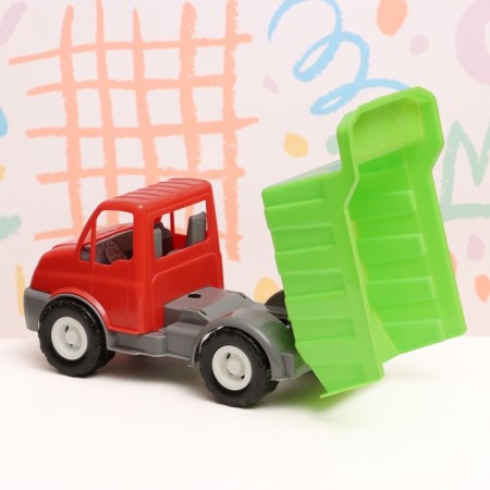 Plastic "dump truck" 23 x 11 x 13 cm mix-2
