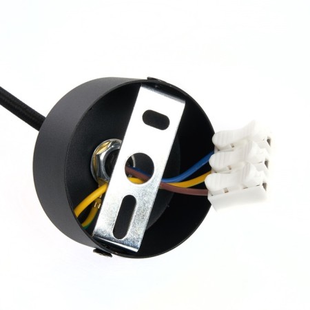 Ceiling light Feron ML1748, IP20, GU10, 35 W, 60x60x280 mm, black color-9