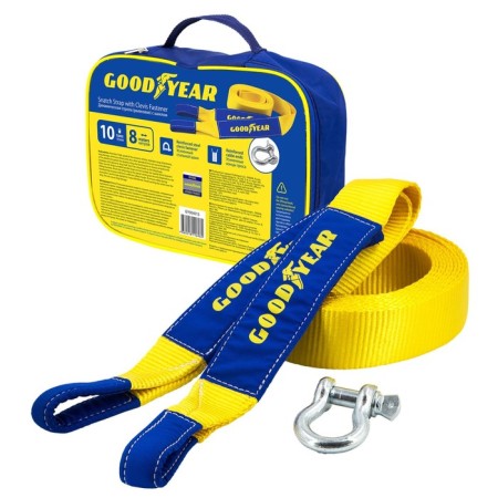 Dynamic sling, jerking with a shakle Goodyear, 10 tons, 8 meters