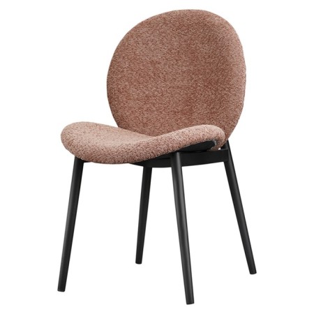 Bente chair, 490 × 620 × 860 mm, pink color-2