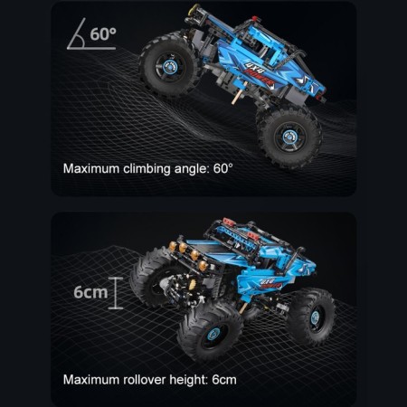 Designer Radio -controlled "Monster", 699 parts-11