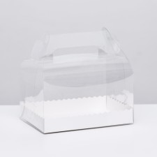 Box for roll, white 16.5 x 11 x 9 cm