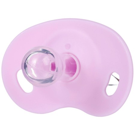 Nipple - classic dummy, silicone +3 months, with a cap, mix for a girl-4