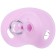 Nipple - classic dummy, silicone +3 months, with a cap, mix for a girl