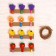 Set for photos and decor "Fruits and berries" 12 pcs.