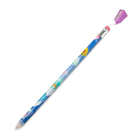 Chernographic pencil with the eraser "Giant" Calligrata, 38 cm, with a grinder, mix-2