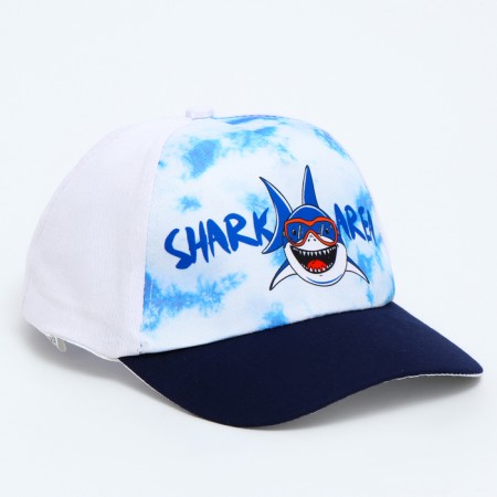 Children's set "Shark Area" (backpack+cap), river. 52-54 cm-3