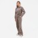Women's suit (sweater/pants), beige color, size 44