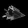 Corner Connector for the built-in track system Technical TRX010CL-22B, 10x5.3x10 cm, black color is black