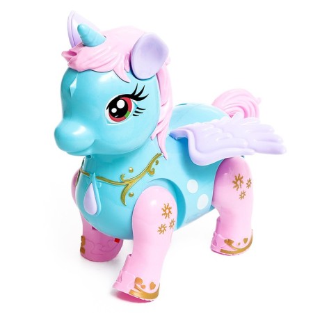 Musical toy "Pony Lily", sound, light, walks, color mix-3