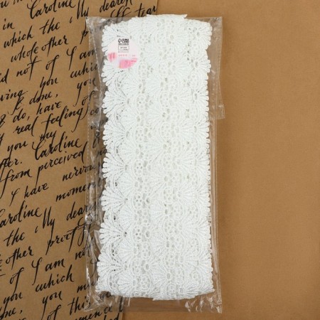 Lace Hypure, 40 mm × 9 ± 0.5 m, white color-2