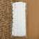Lace Hypure, 40 mm × 9 ± 0.5 m, white color