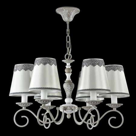 Maytoni ARM023-06-S chandelier, 6HE14, 40W, 60x60x78 cm, gray color gray-4
