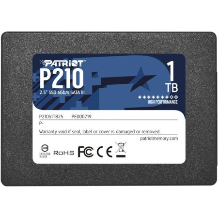 SSD Patriot Sata III 1TB P210S1TB25 P210 2.5 "