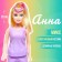 Model-model "Anna" in a plastic suit, mix