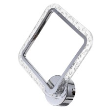 Бра 1834/1SL LED 24Вт 4000К серебро 32,5х5,5х33 см