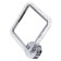 Bra 1834/1SL LED 24W 4000k silver 32.5x5x5x33 cm