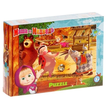 Puzzle "Masha and the Bear - 2", 80 elements, mix-24