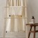 Terry towel Pasionaria "Lolas", 450 gr, size 50x90 cm, white color