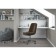 Chair "Chairman Home" 115, fabric, brown